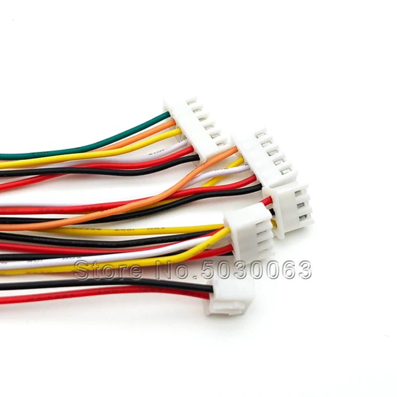 

XH2.54 Electronic Wire Single Head Tin Plated 30CM Long Rainbow Cable Connecting Wire 2/3/4/5/6/7/8/9/10P