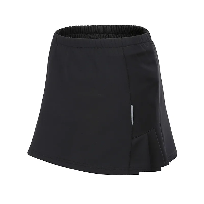 

Sports Short Skirt Female Fitness Anti-light Trousers Running Skirt Pleated Skirt Badminton Skirt