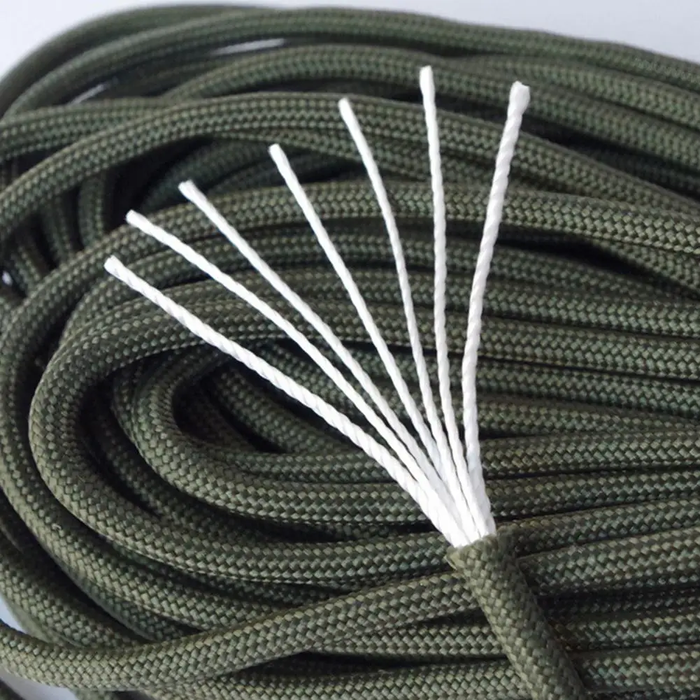 None Paracord Parachute Cord Multifunctional 7 Core Lanyard Rope Camping Survival Equipment | Спорт и развлечения