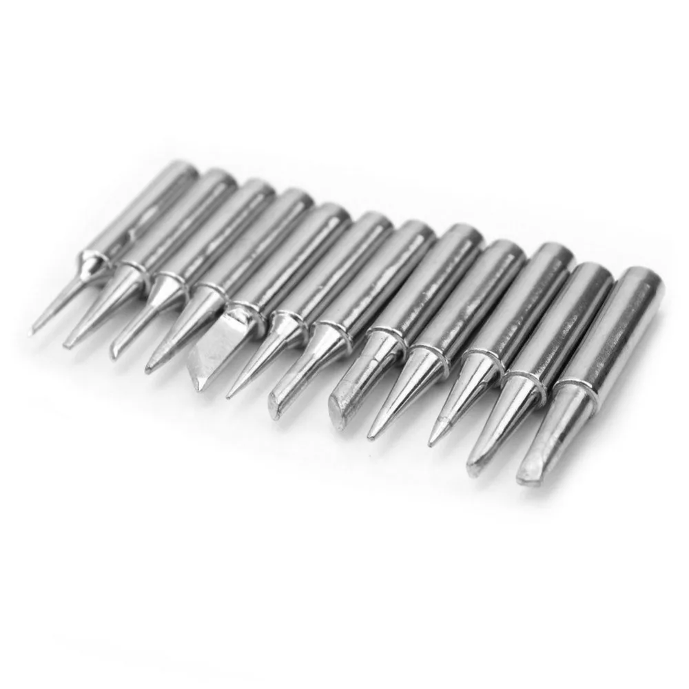 12PCS soldering Iron Tips For Hakko soldering rework station NEWin