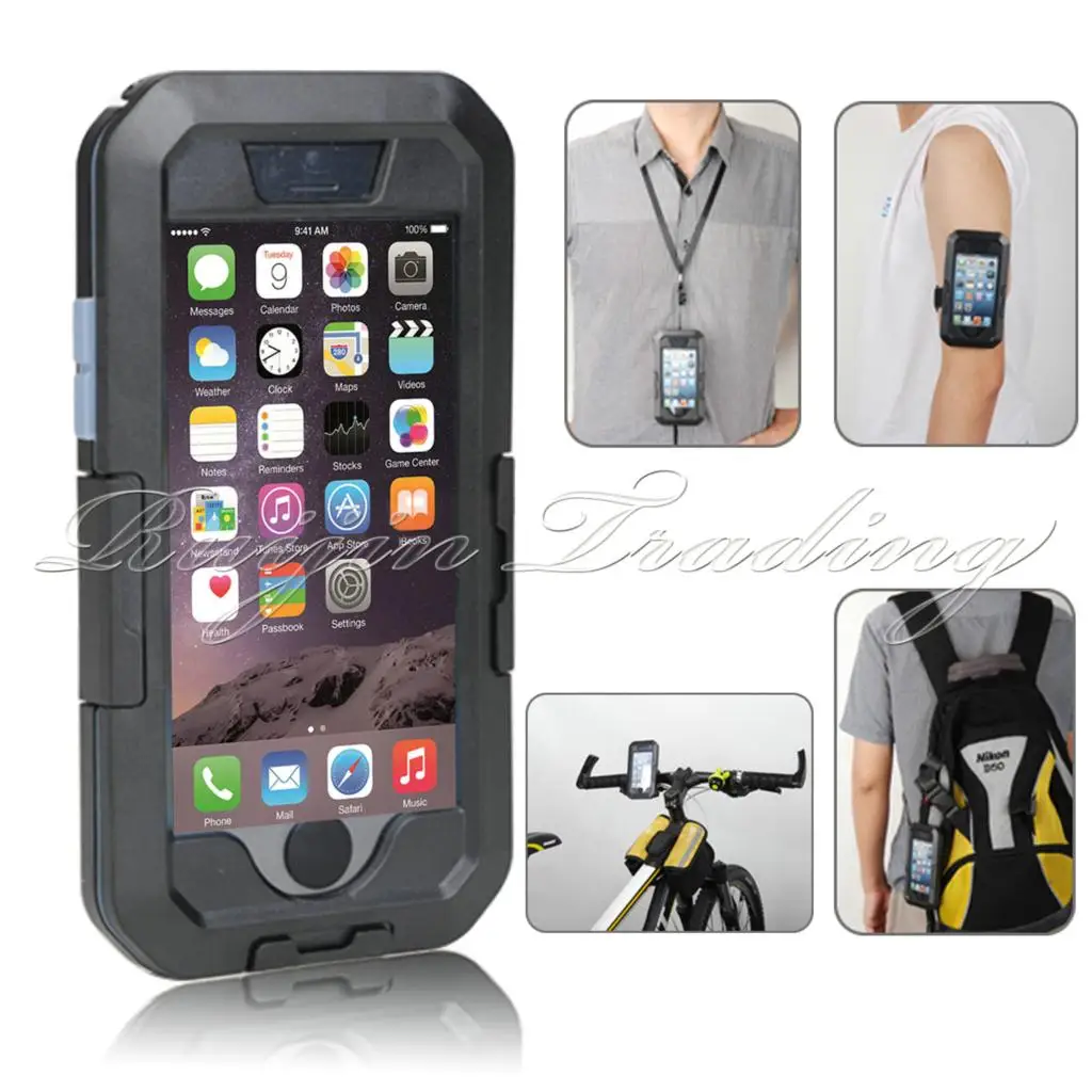 imágenes para Caja del teléfono A Prueba de agua IPX8 Prueba de Golpes Manillar de Moto Moto Deportiva Soporte ajustable Para el iphone 5 6 S 6 Plus de Samsung S6 borde imágenes para Caja del teléfono A Prueba de agua IPX8 Prueba de Golpes Manillar de Moto Moto Deportiva Soporte ajustable Para el iphone 5 6 S 6 Plus de Samsung S6 borde