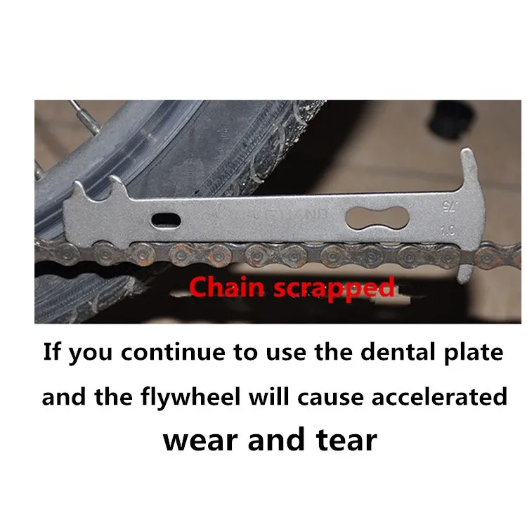 Мальчик велосипед цепь носить инструменты индикатор Checker цепи наборы