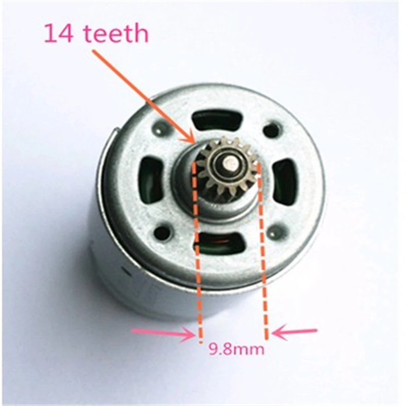 14 Teeth DC 12V Motor Replacement For MAKITA CCW15 629817 8 6270D ...