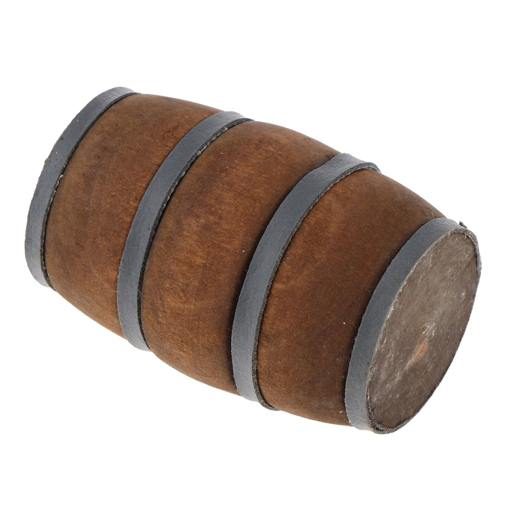 MagiDeal 1/12 Dollhouse Miniature Vintage Wooden Beer Barrel Decoration