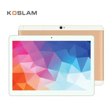 KOSLAM 10 Inch Tablets PC Android Quad Core IPS Screen 1GB RAM 16GB ROM Google Play GPS Dual SIM Card 3G Phone Call 10" Phablet