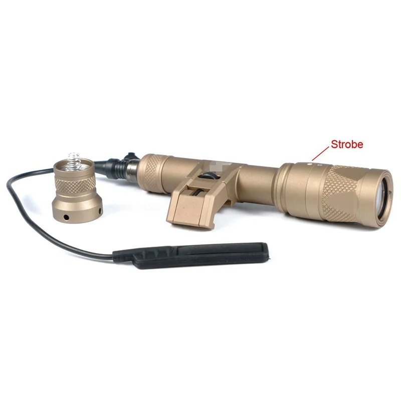 CQC тактический страйкбол M600V двойной выход Светодиодный светильник для скаута
