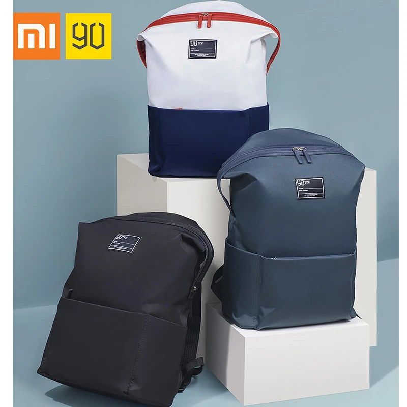 Водонепроницаемые Оригинальные деловые рюкзаки Xiaomi Mi 15 л Студенческая сумка для