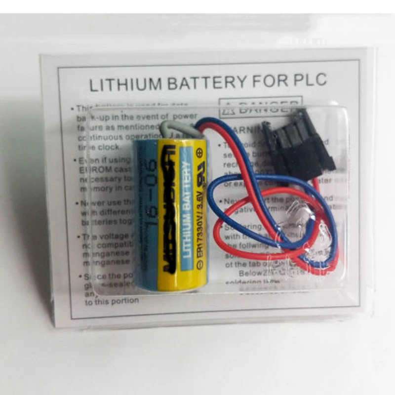 A6BAT ER17330V PLC font b Battery b font Size 2 3A 3 6V font b Li