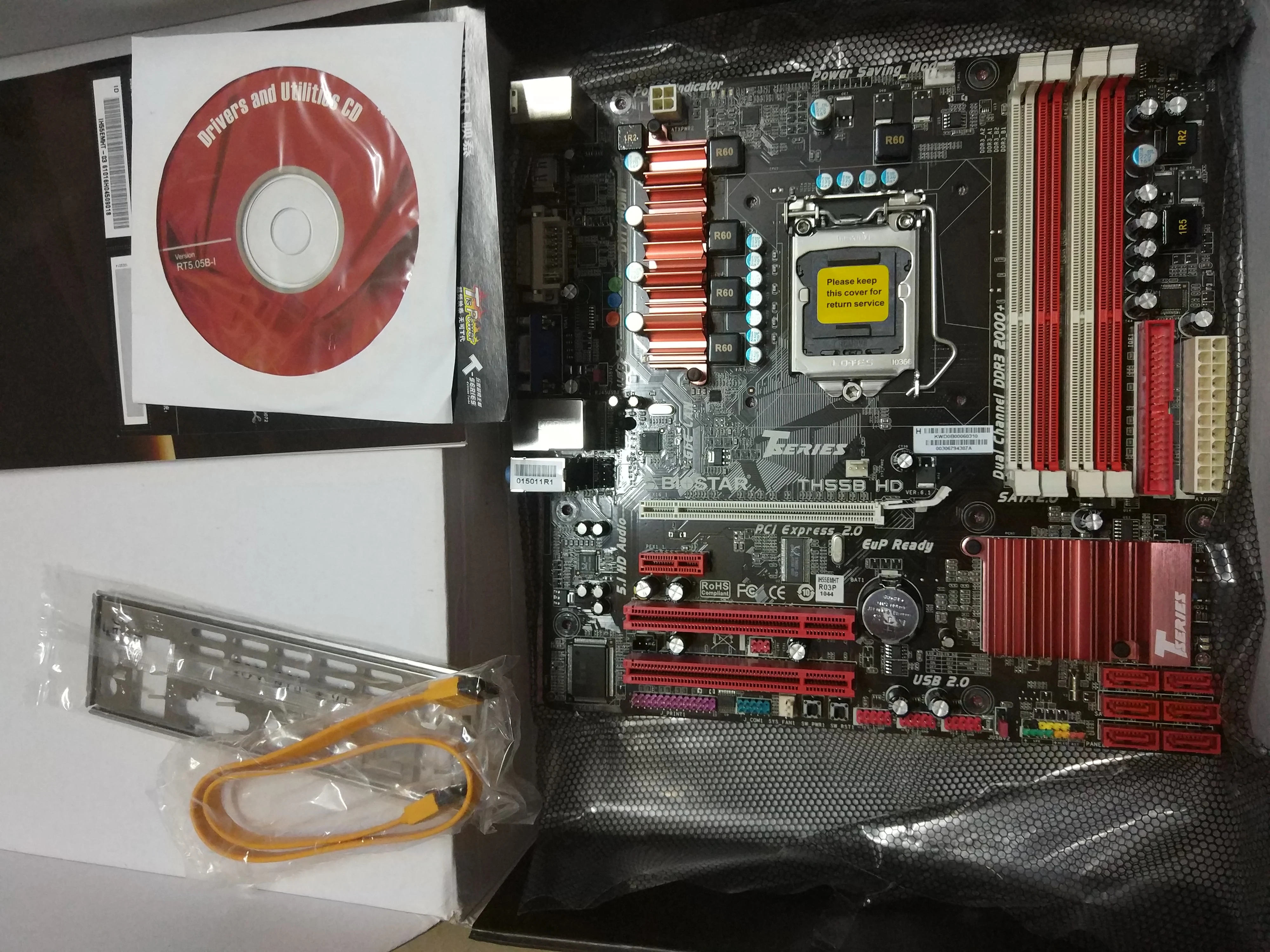ASUS new TH55B HD motherboard 1156 CPU all solid-state integrated board i7 i5 i3 Replacement asus ga h55 ud3h h55 1156 computer motherboard with integrated needle i3 530 i3 750 quad core cpu package
