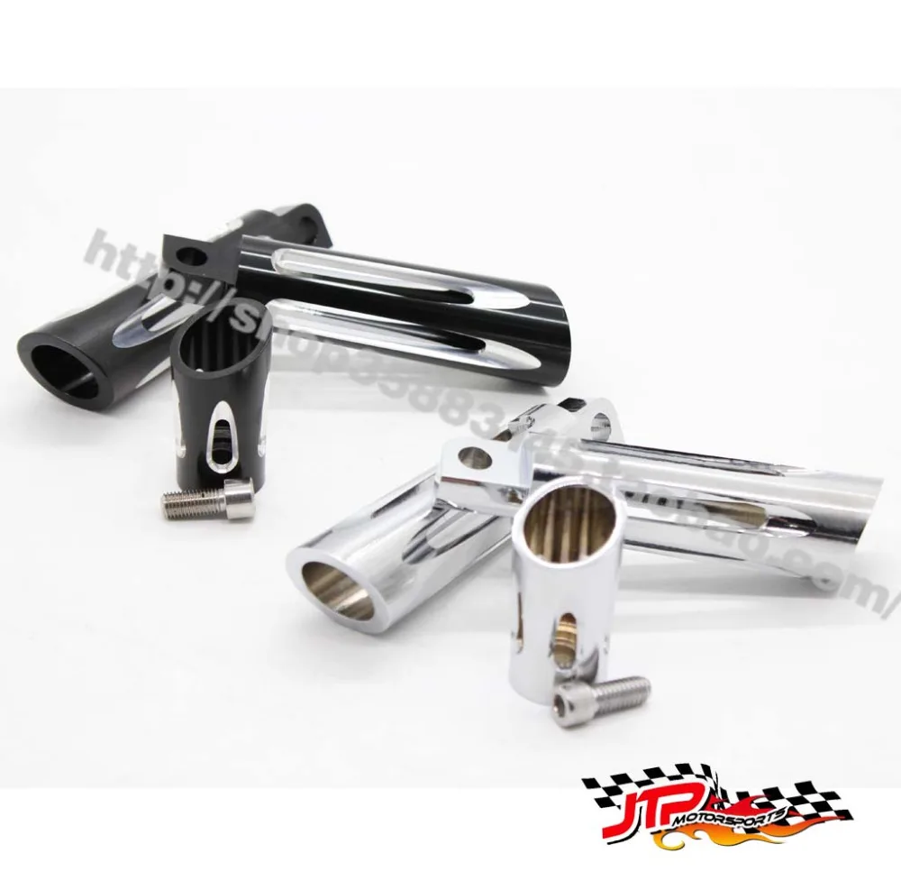 

for Harley Dyna Softail Fatboy Sportster 883 1200 Touring Road Street Electra Tri Glide CNC Edge Cut Foot Peg Front Rear Footpeg