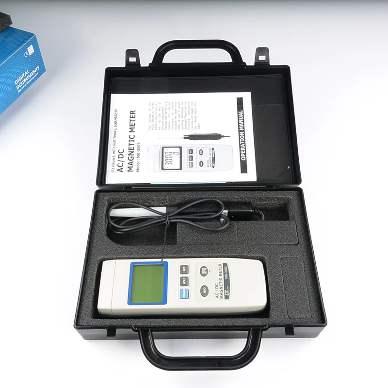 MG 3002 Гаусс метр для электромагнитного поля тестер|meter ammeter|meter tailmeter printer |