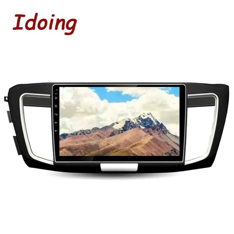 Sale Idoing 10.2"4G+64G Octa Core Car Android 8.0 Radio Multimedia Player For Honda Accord (9 generations) GPS Navigation and Glonass 4