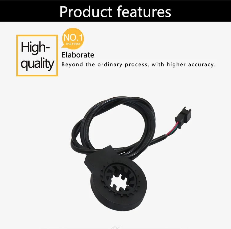 Excellent JS PAS System Pedal Assist Sensor  Electric Bicycle E Bike Speed Assistant Sensor Ebike Conversion Kit Parts Accessories MTB 3