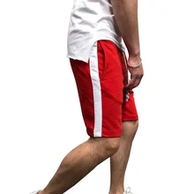 Летний бренд Для мужчин s спортивные для бега облегающие шорты мужские черные короткие брюки для бодибилдинга мужской Фитнес шорты для спортзала для тренировки