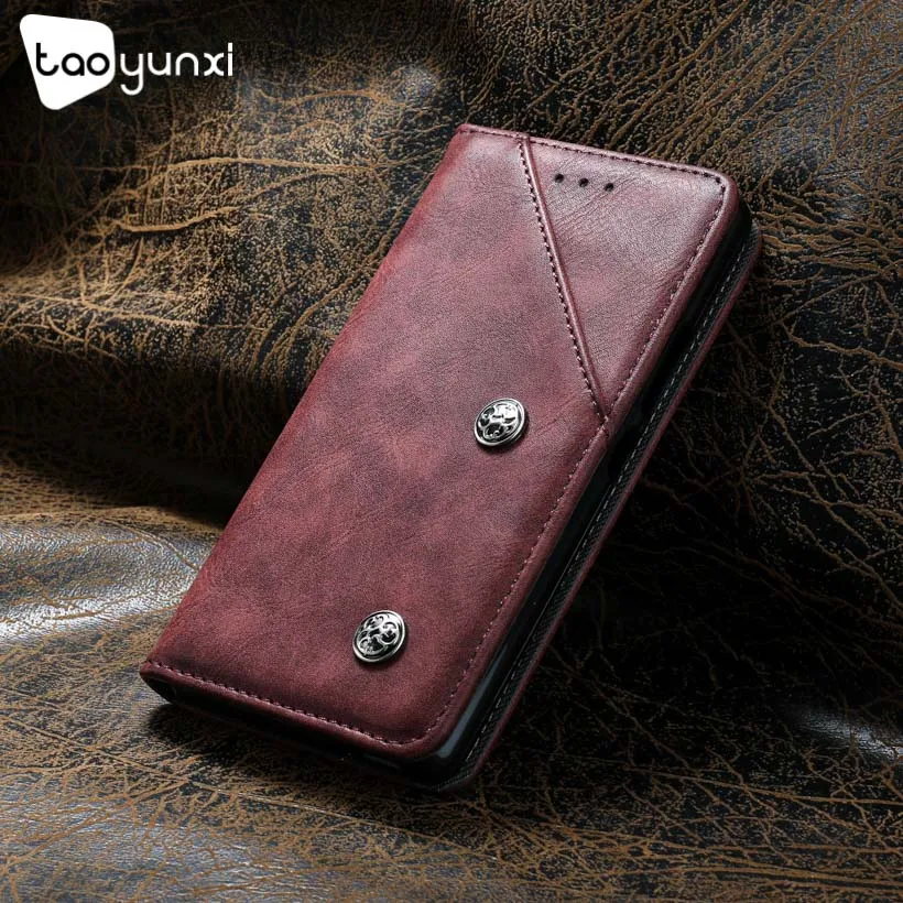 

TAOYUNXI Flip Cases For BQ BQs 5059 Strike Power Case For BQ5059 BQS5059 Strike power Vintage Funda Silicone Retro Leather Cover