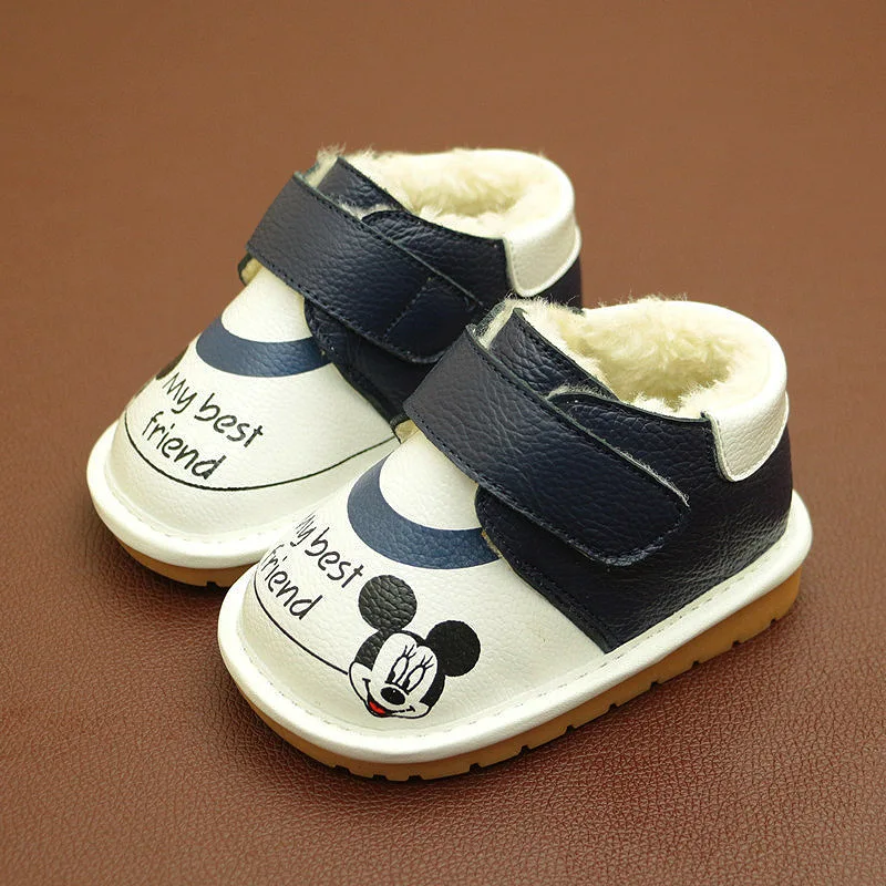 

Winter Baby Cotton Shoes Cartoon Infant Toddler Snow Boots Worm Kids Winter Shoes