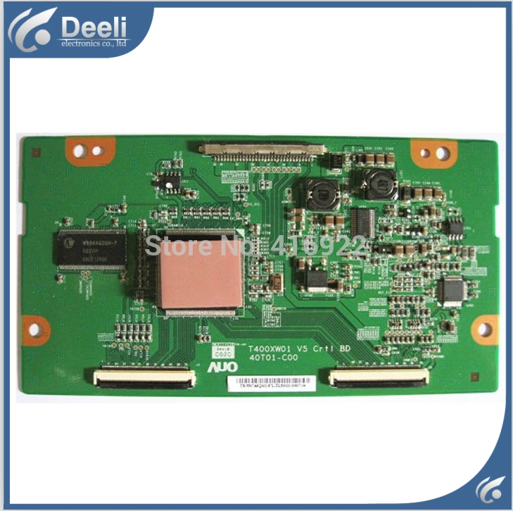 95% new original for Logic Board T400XW01 V5 CTRL BD 40T01-C00 T-CON working good In Stock 2pcs/lot on sale 2pcs lot ad9852astz ad9852ast ad9852 lqfp 80 new original in stock