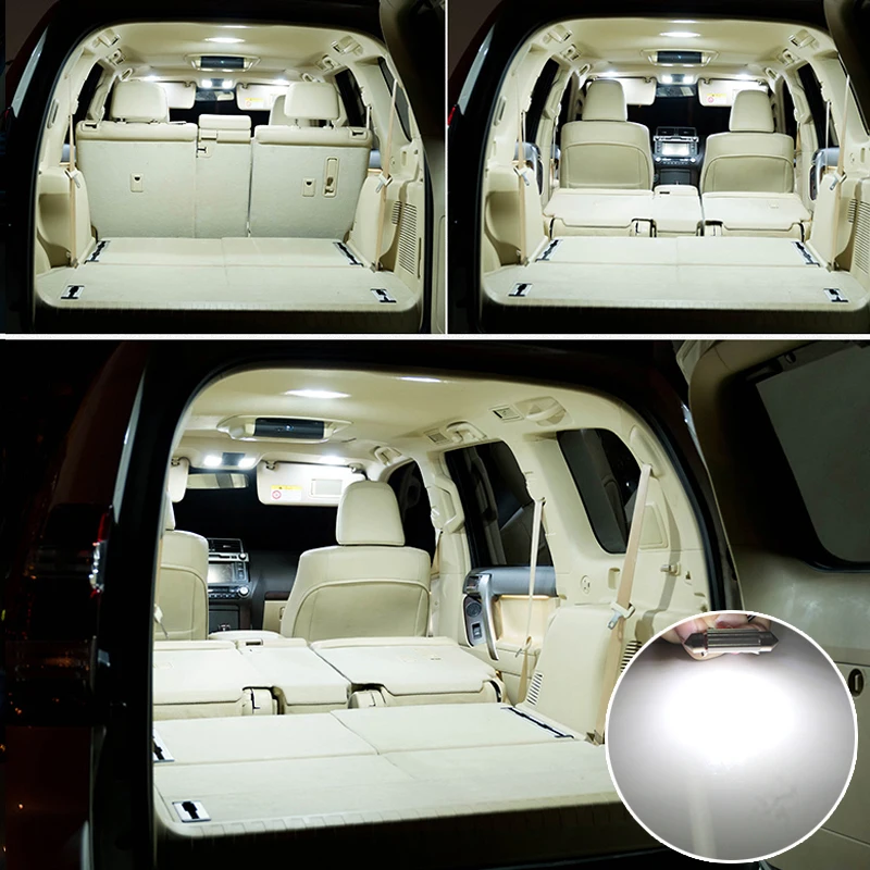 8 шт. Canbus НЕ эррор белый внутренний светодиодный свет посылка комплект для 2013 Honda Accord светодиодный внутренний свет