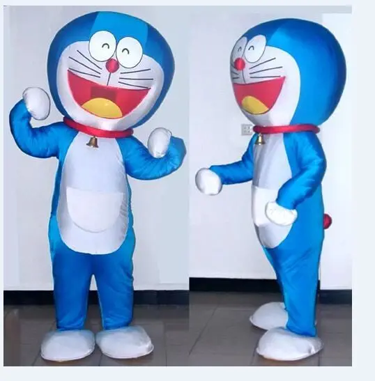 EMS Быстрая доставка мультфильм Doraemon талисман милые японские анимации костюмы |