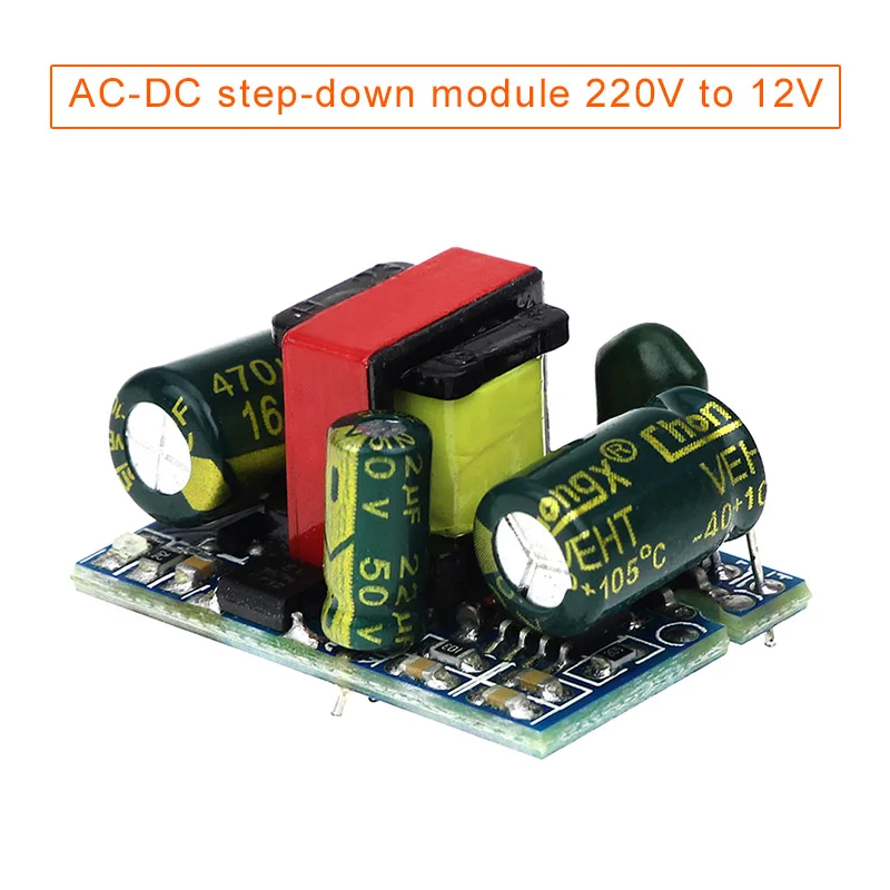 Step понижающий изолированный преобразователь питания 220 в 12 В 12 В 400мА LSMK99