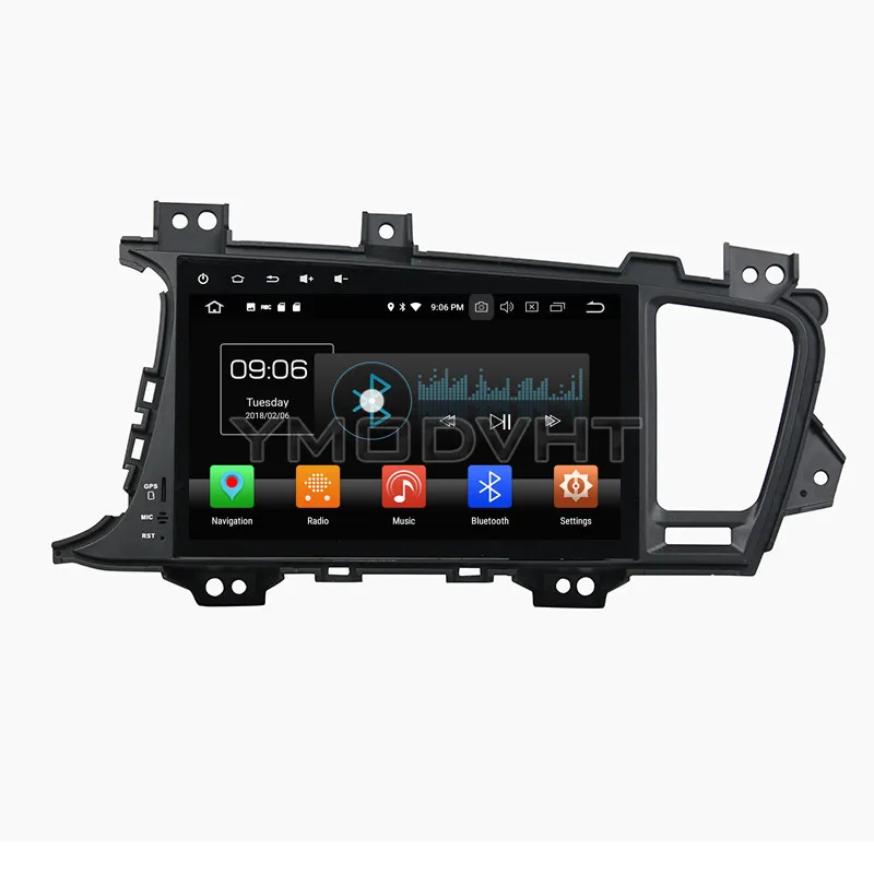 Discount YMODVHT 9inch Android 8.0 Octa Core PX5 4GB RAM 32GB ROM Car DVD Player Radio Stereo GPS for Kia K5/OPTIMA 2014 1