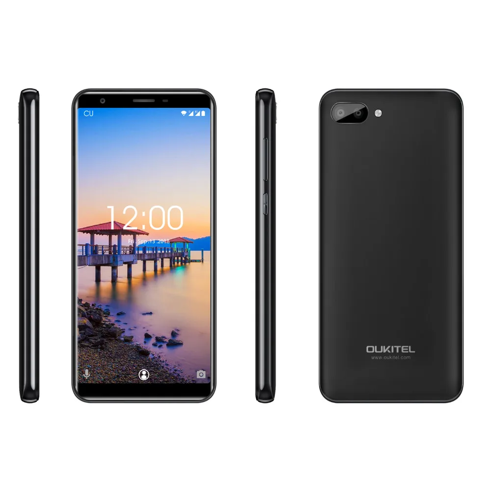 Original OUKITEL C11 5.5 inch Android 8.1 Mobile Phone Quad Core 3G Smartphone 1G RAM 8G ROM 3400mAh 5.0MP+2.0MP Cellphone