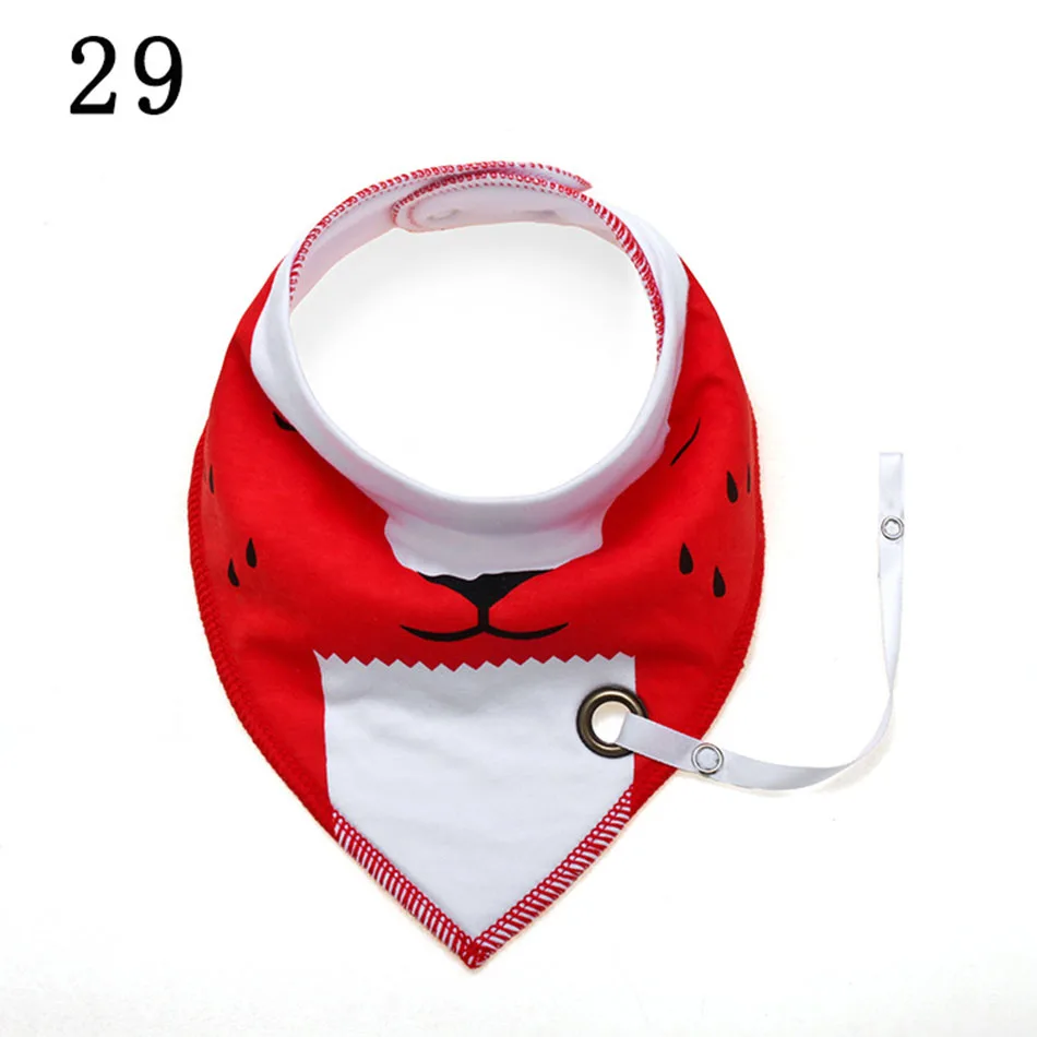 Easy Clean Infant Baby Lunch Feeding Bandanas With