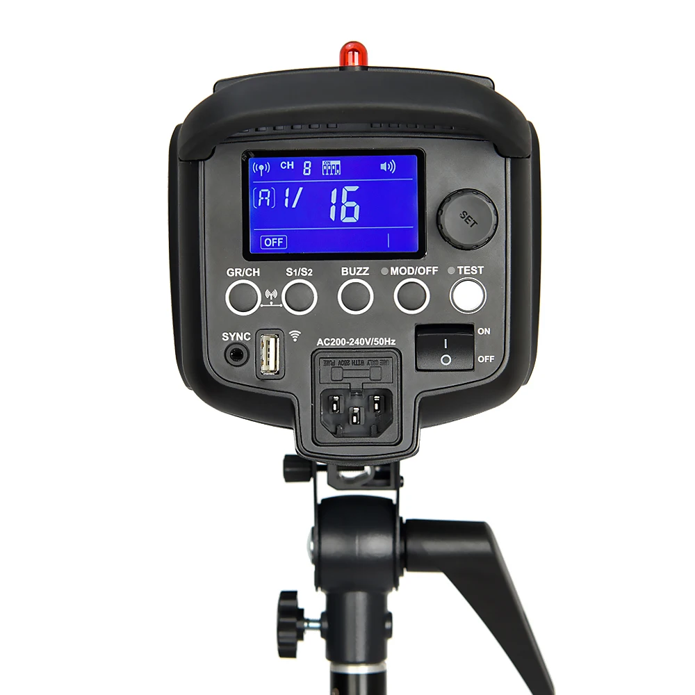 Профессиональный студийный стробоскоп Godox DP600II DP600 II 600Ws GN80 со встроенной беспроводной системой X Godox 2,4G Вспышка