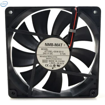 

Original 4710KL-05W-B10 Computer Blower Cooling Axial Fan DC 24V 0.1A 1.92W 12025 120*120*25mm 1600RPM 2 Wires