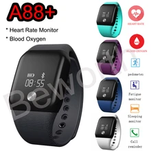 Спортивные Смарт Часы Heart Rate SmartBand крови кислородом монитор фитнес трекер Bluetoth Водонепроницаемый браслет для телефона мужские часы