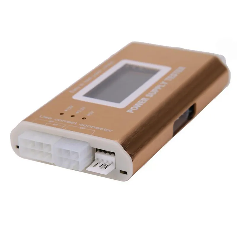 الرقمية LCD PC اختبار إمدادات امدادات الطاقة atx 20/24 دبوس الكمبيوتر الطاقة قياس أدوات تشخيص فاحص