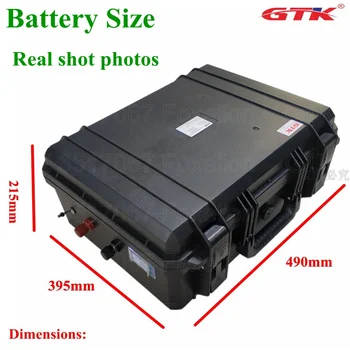 

Lithium Ion 36v 250AH batterie batterie solaire nmc accu 36v 250ah akku BMS System RV EV inverter waterproof case + 10A charger