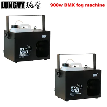 

Free Shipping 2pcs/lot 900W Fog Machine Pump Dj Disco Smoke Machine DMX Professional Stage Fogger Effect