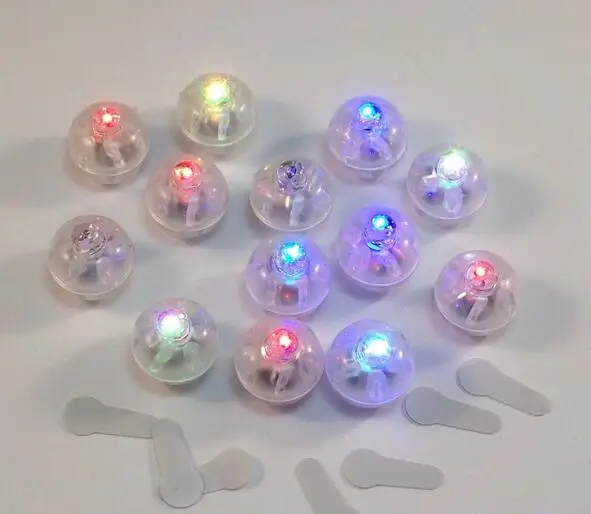 3600PCS FREE DHL White Round Led Ball Lamps Balloon Lights Multicolor RGB Flash Lights for Wedding Party Decoration YH333