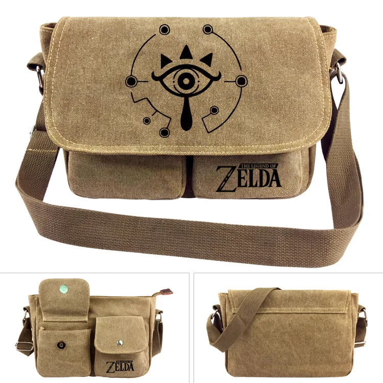 Anime The Legend Of Zelda Canvas Student Shoulder Bag 2114 Fashion