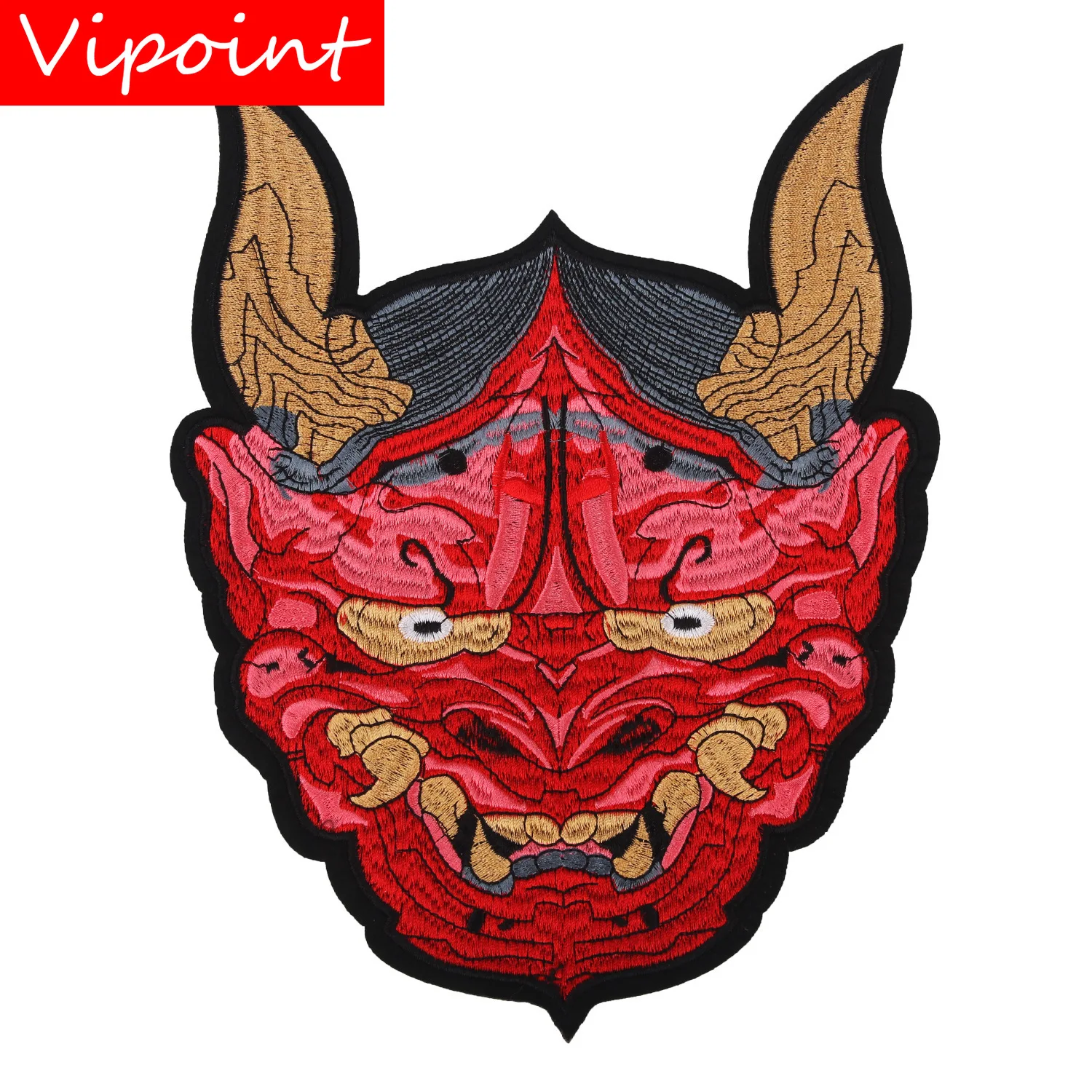 

VIPOINT embroidery big Bull Demon King patch devil patches badges applique patches for clothing JW-156