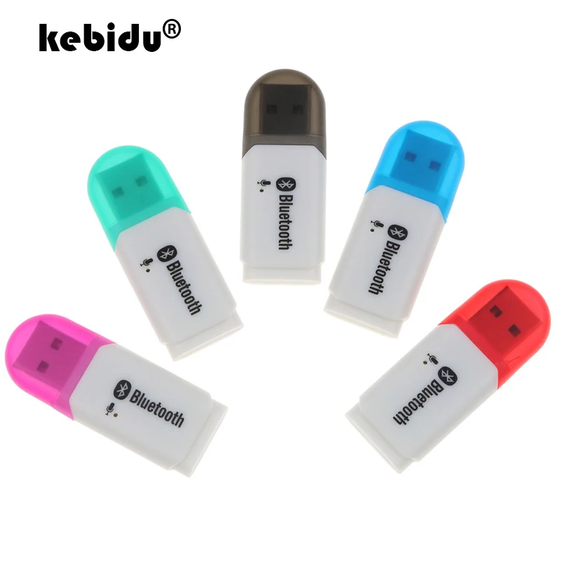 Kebidu USB мини микрофон Bluetooth V5.0 Aux беспроводной музыкальный приемник адаптер аудио
