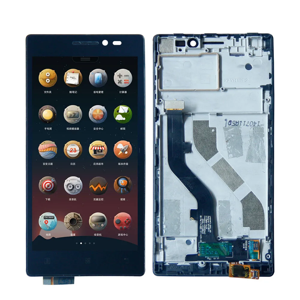 Для Lenovo Vibe X2 ЖК дисплей кодирующий преобразователь сенсорного экрана в сборе запасные части с рамкой|touch screen digitizer|screen touchparts for lenovo | АлиЭкспресс