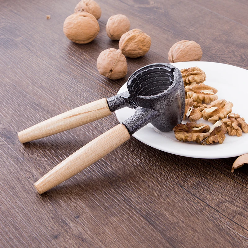 

Nutcracker iron Walnut Crackers Pliers Metal Opener Nut Cracker Quick Nuts Sheller 16.5*5.2*5.8cm