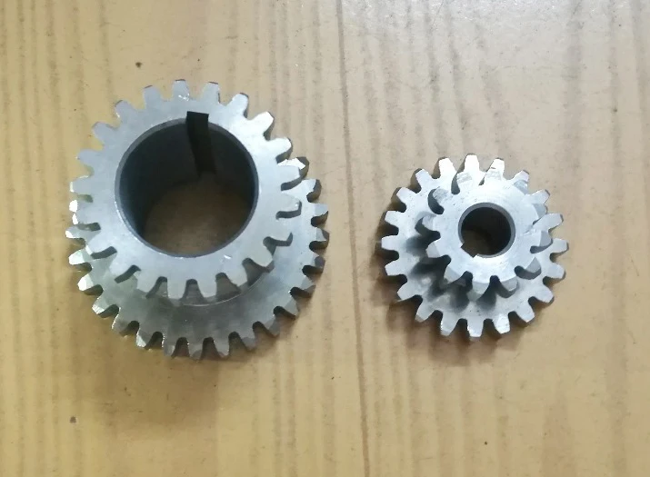 

2pcs/set Teeth T29xT21 T20xT12 Dual Dears Metal Lathe Gears double gears for lathe machine