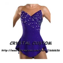 Пользовательские фигурное катание платья для женщин красивый бренд Vogue Фигурное катание платья для соревнований DR2873