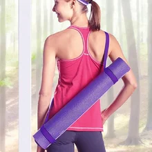 Новинка, аксессуары для йоги, коврик для пилатеса, слинг, ремень для йоги, регулируемый Коврик для йоги, ремень для переноски, слинг, эластичный пояс, лента с кнопкой