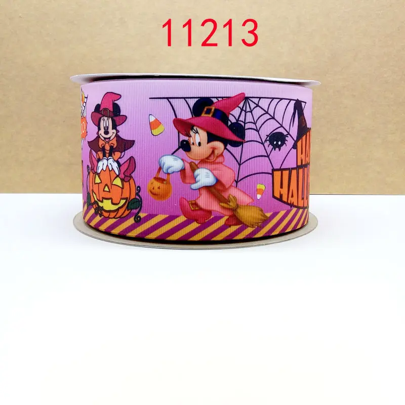 

Free shipping 2016 new arrival ribbons Hair Accessories ribbon 10 yards printed grosgrain ribbons with holidays 11213