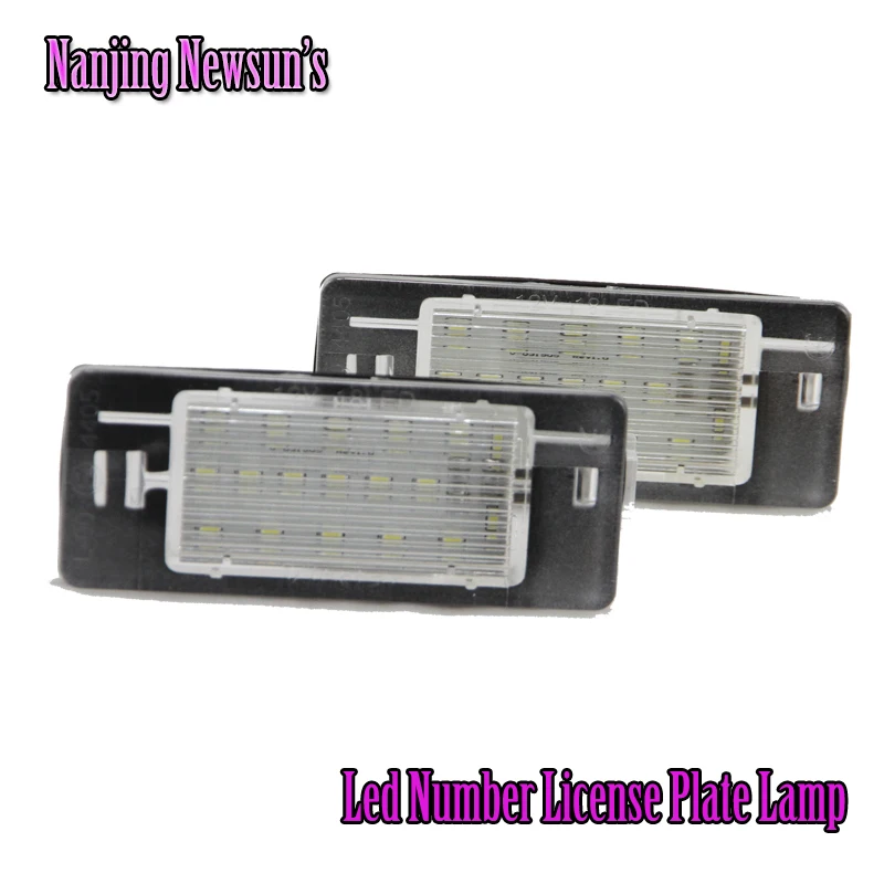2017 New Arrival Led License Plate Lamp Lights For Opel Vectra C Estate 2002 2008 Auto