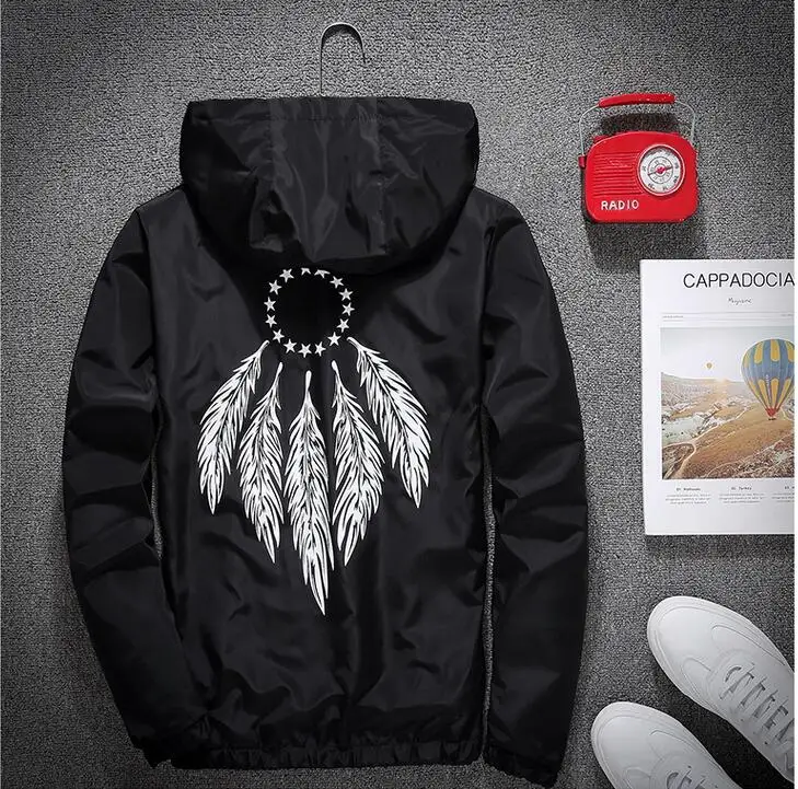 

yizlo softwell y-3 anorak jacket windbreaker men women jaqueta masculina college Feather jackets streetwear bomber jacket