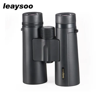 

LEAYSOO 8X42 Professional Binocular Folding Waterproof MC-Green Film For Adult Telescope Bak4 Prism Optics telescope