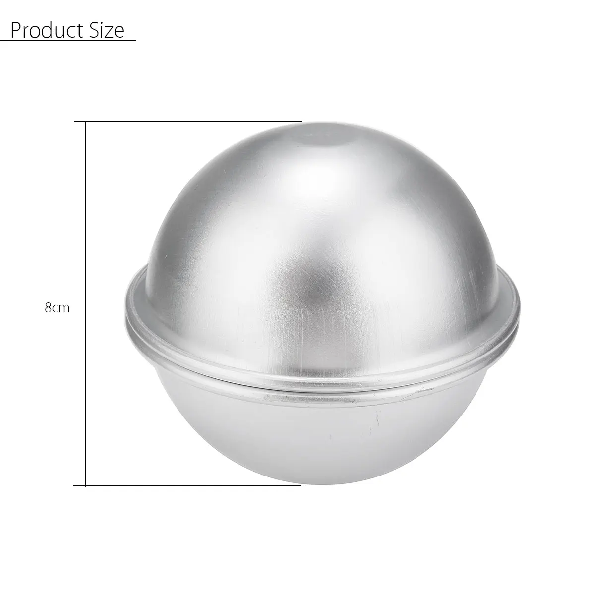 2 шт. 8 см Форма для бомбочек для ванн шар-бомба для ванны шарик ручной работы плесень ручное мыло 3D шар Сферическая форма DIY аксессуары для купания