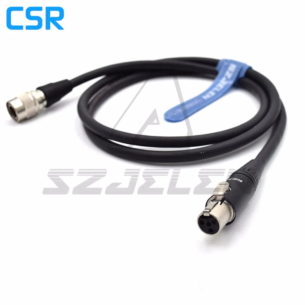 Sony/ ARRI AMIRA camera Hirose 4 pin 12V Выход мощности на mini xlr для tvlogic 056/058/ 074|Соединители| |