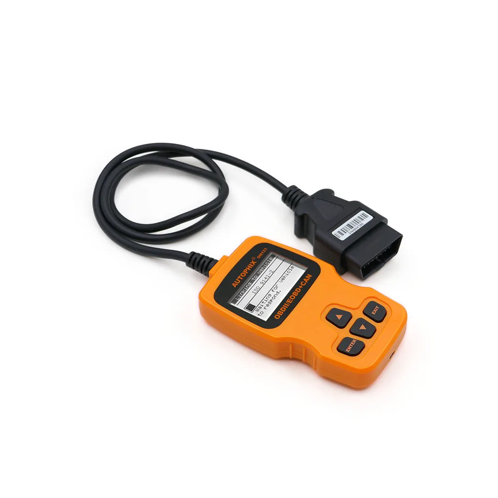 AUTOPHIX OM123 OBD2 считыватель кодов газовый дизельный анализатор автоматический диагностический сканер в русском автомобиле автомобильный Сканнер инструмент PK ELM327