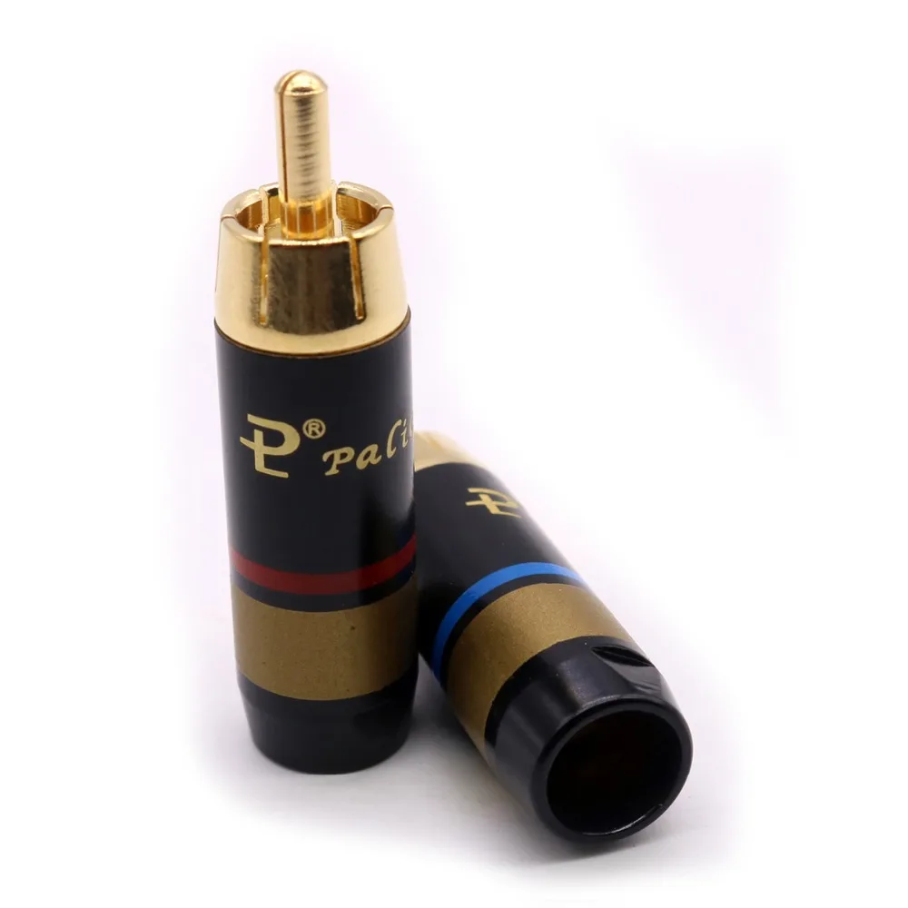 YIVO XXSH Hi end HIFI DIY Латунь 62% медное покрытие 24K золото видео аудио разъем RCA